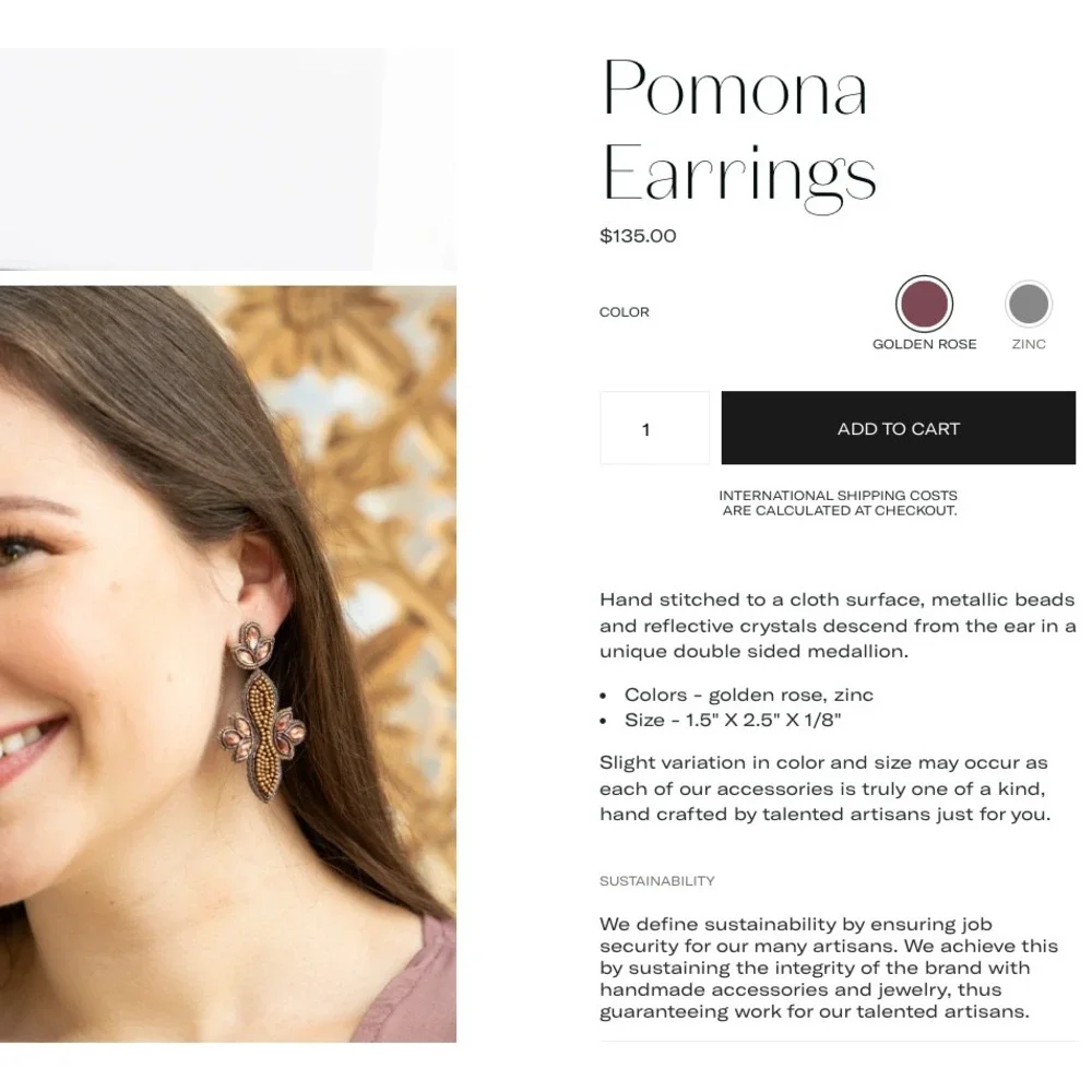 Sparkling Beaded Drop Earrings with Pink‎ Gemstones Boho Statement Jewelry